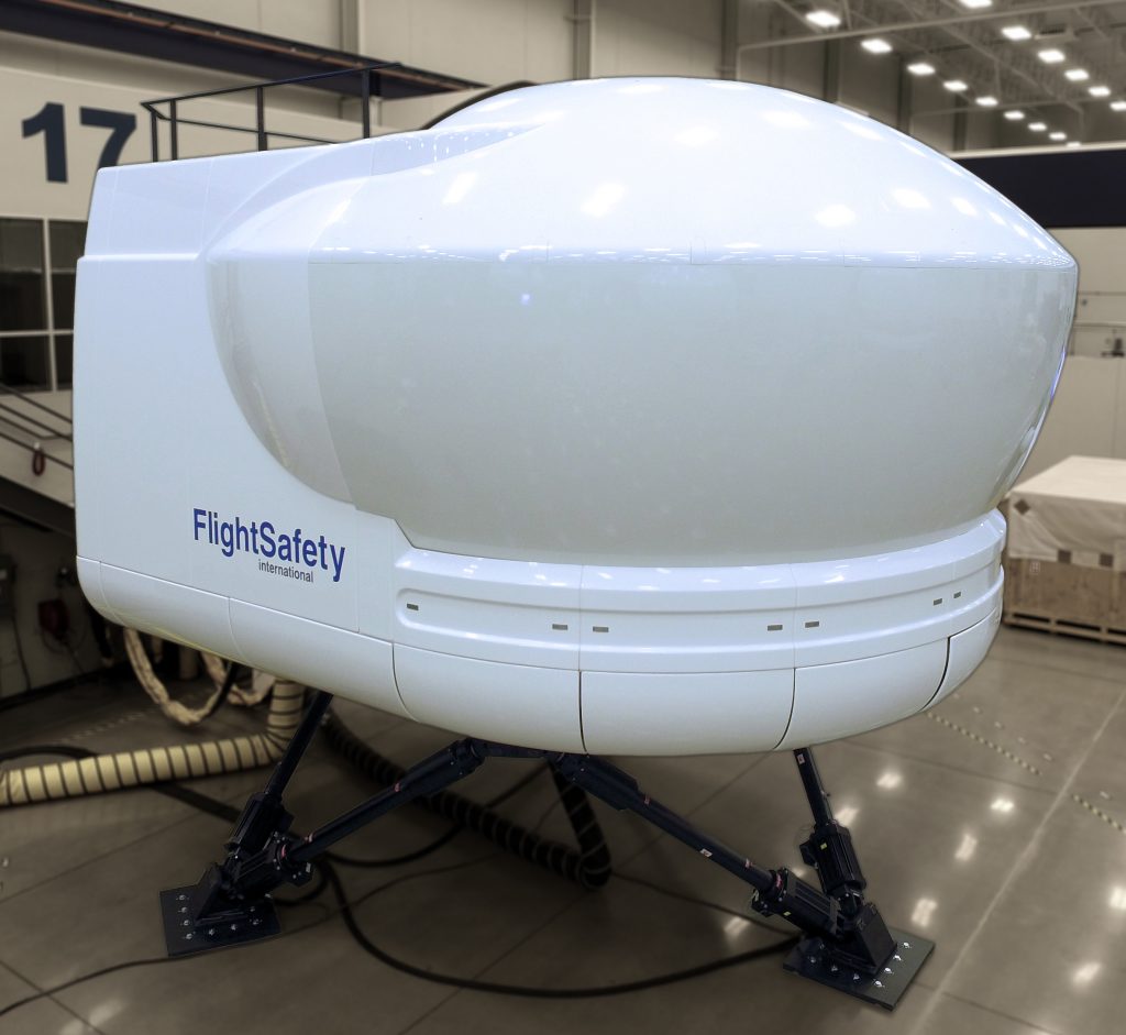 FlightSafety FS1000 simulator - FlightSafety International Media Center